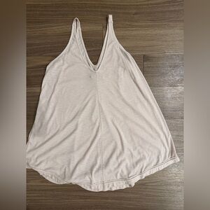 FREE PEOPLE Women's Cream Sleeveless Top